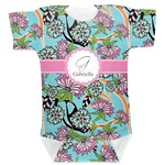 Summer Flowers Baby Bodysuit 0-3 (Personalized)