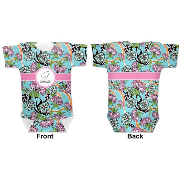 Summer Flowers Baby Bodysuit Approval