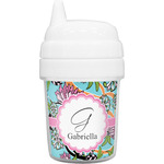 Summer Flowers Baby Sippy Cup (Personalized)