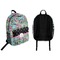 Summer Flowers Backpack front and back - Apvl
