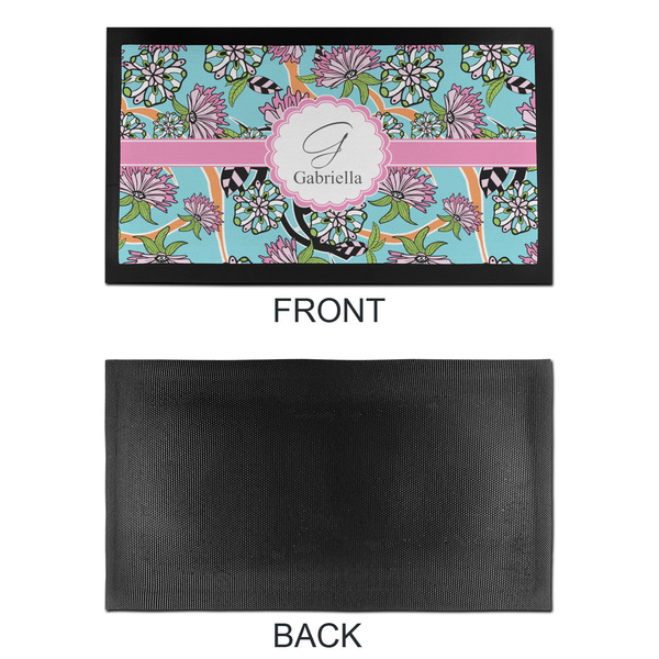 Summer Flowers Bar Mat - Small - APPROVAL