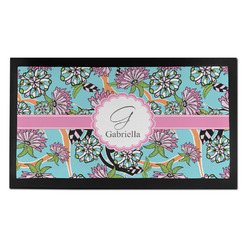 Summer Flowers Bar Mat - Small (Personalized)