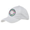 Summer Flowers Baseball Cap - White (Personalized)