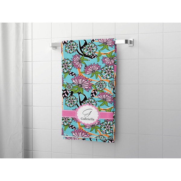 Summer Flowers Bath Towel - LIFESTYLE