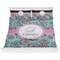 Summer Flowers Comforter Set - King (Personalized)
