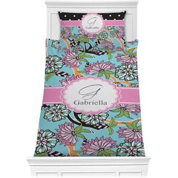 Summer Flowers Comforter Set - Twin (Personalized)