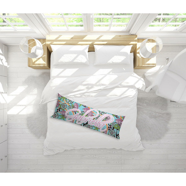 Summer Flowers Body Pillow - LIFESTYLE