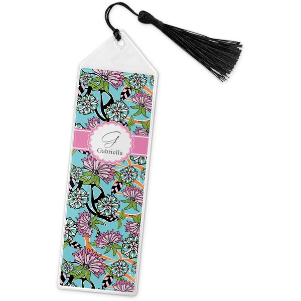 Custom Summer Flowers Book Mark w/Tassel (Personalized)