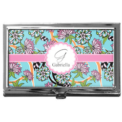 Summer Flowers Business Card Case