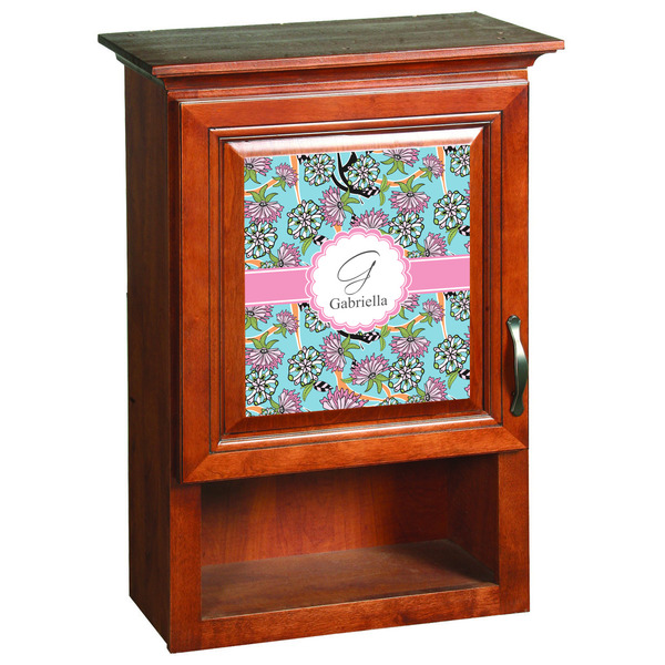 Summer Flowers Cabinet Decal - Custom Size