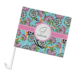 Summer Flowers Car Flag - Large (Personalized)