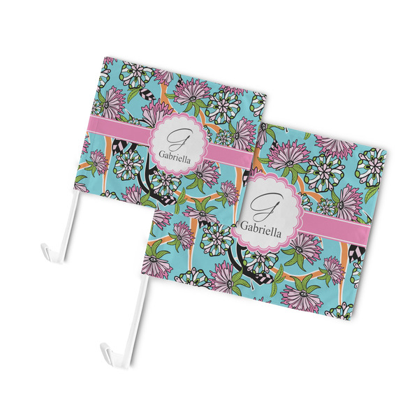 Summer Flowers Car Flags - PARENT MAIN (both sizes)