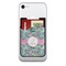 Summer Flowers Cell Phone Credit Card Holder w/ Phone
