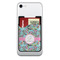 Summer Flowers 2-in-1 Cell Phone Credit Card Holder & Screen Cleaner (Personalized)