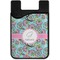 Summer Flowers Cell Phone Credit Card Holder