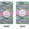 Summer Flowers Clipboard (Legal) (Front + Back)