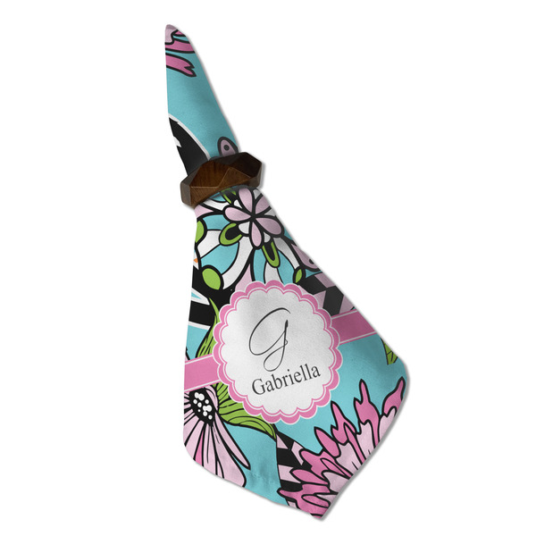 Summer Flowers Cloth Napkins - Personalized Dinner (Folded in Ring) (MAIN)