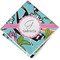 Summer Flowers Cloth Napkins - Personalized Lunch (Folded Four Corners)