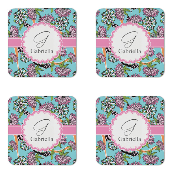 Summer Flowers Coaster Set - APPROVAL
