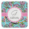 Summer Flowers Coaster Set - FRONT (one)