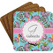 Summer Flowers Coaster Set (Personalized)