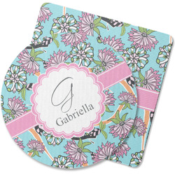 Summer Flowers Rubber Backed Coaster (Personalized)