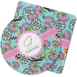 Summer Flowers Rubber Backed Coaster (Personalized)