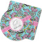 Summer Flowers Rubber Backed Coaster (Personalized)