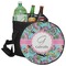 Summer Flowers Collapsible Personalized Cooler & Seat