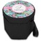 Summer Flowers Collapsible Personalized Cooler & Seat (Closed)