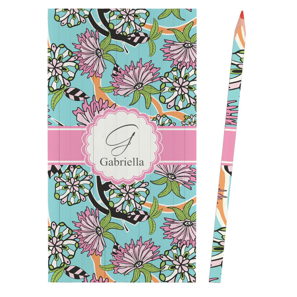 Summer Flowers Colored Pencils - Front View