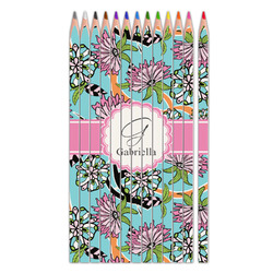 Summer Flowers Colored Pencils (Personalized)