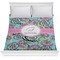 Summer Flowers Comforter - Full / Queen (Personalized)