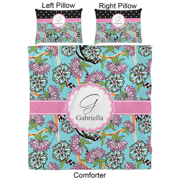 Summer Flowers Comforter Set - Queen - Approval