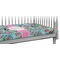 Summer Flowers Crib 45 degree angle - Fitted Sheet