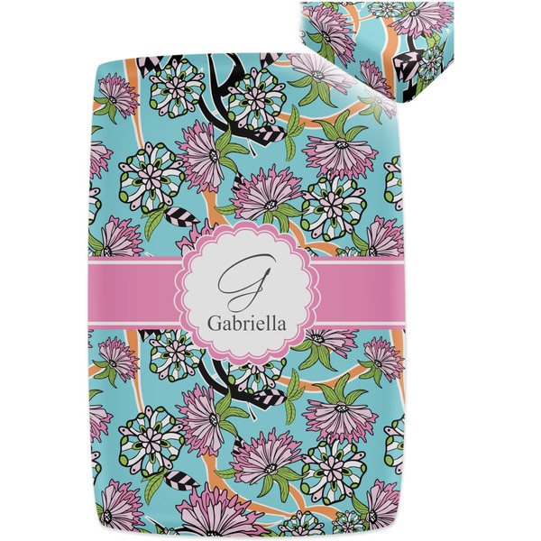 Summer Flowers Crib Fitted Sheet - Apvl