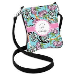 Summer Flowers Cross Body Bag - 2 Sizes (Personalized)