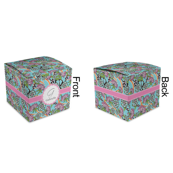 Summer Flowers Cubic Gift Box - Approval