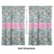 Summer Flowers Curtain 112x80 - Lined