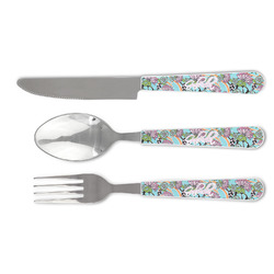 Summer Flowers Cutlery Set (Personalized)