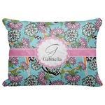 Summer Flowers Decorative Baby Pillowcase - 16"x12" (Personalized)