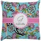 Summer Flowers Decorative Pillow Case (Personalized)