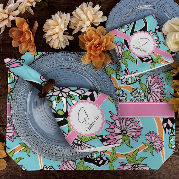 Summer Flowers Dining Set