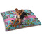 Summer Flowers Dog Bed - Small LIFESTYLE