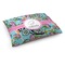 Summer Flowers Dog Bed - Medium w/ Name and Initial