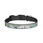 Summer Flowers Dog Collar - Large (Personalized)