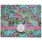 Summer Flowers Dog Food Mat - Large without Bowls