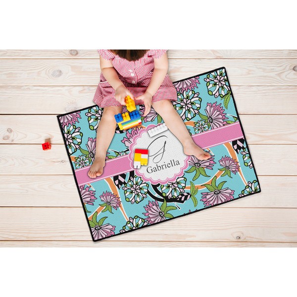 Summer Flowers Door Mats - LIFESTYLE kid