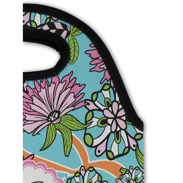 Summer Flowers Double Wine Tote - Detail 1 (new)