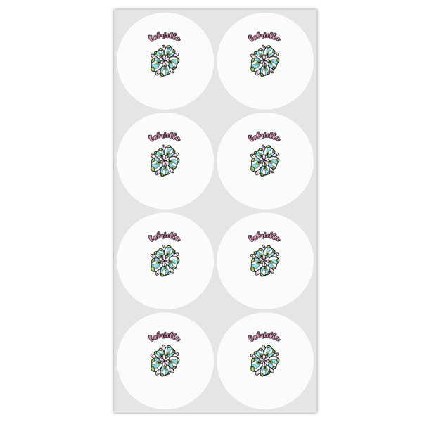 Summer Flowers Drink Topper - Medium - Set of 12